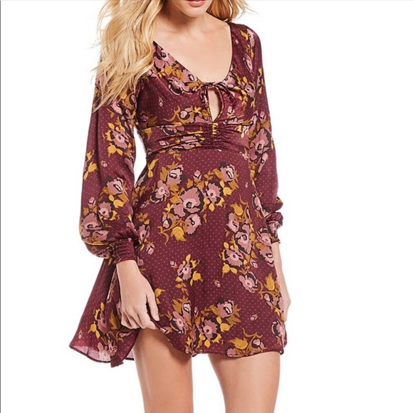 Free People Dresses & Skirts - NWT Free People floral print Bishop sleeve dress